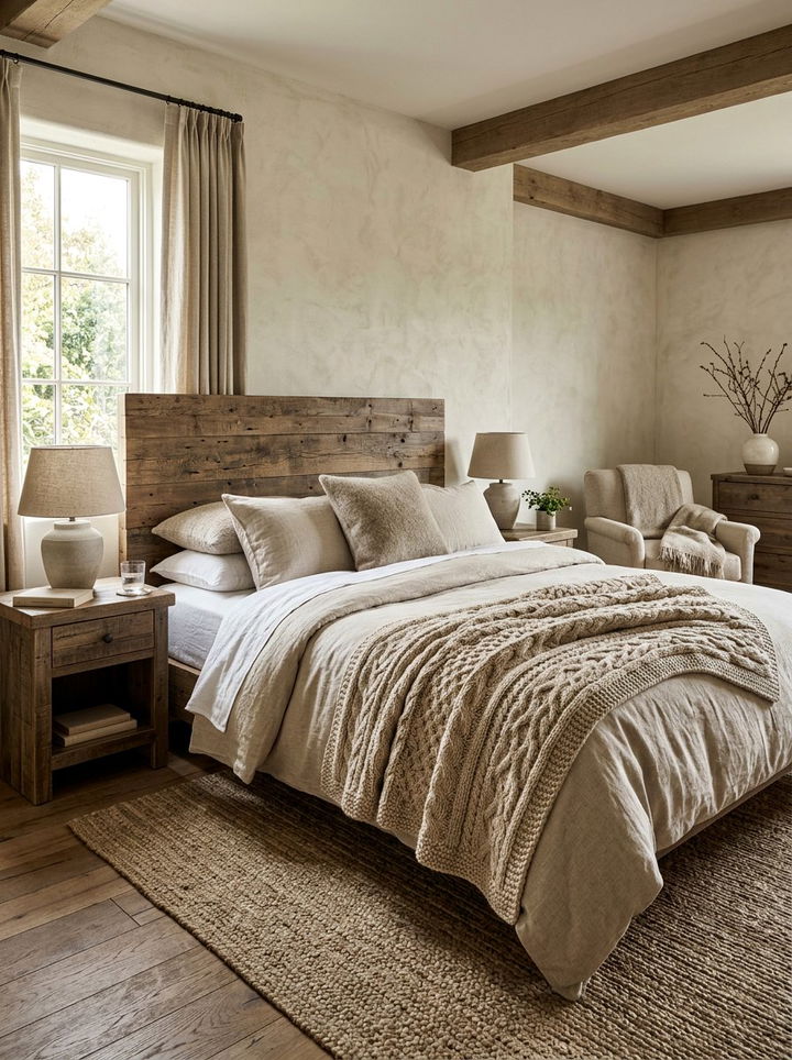 Merino Wool Hand Knit Blanket - 30 bedroom knit blankets