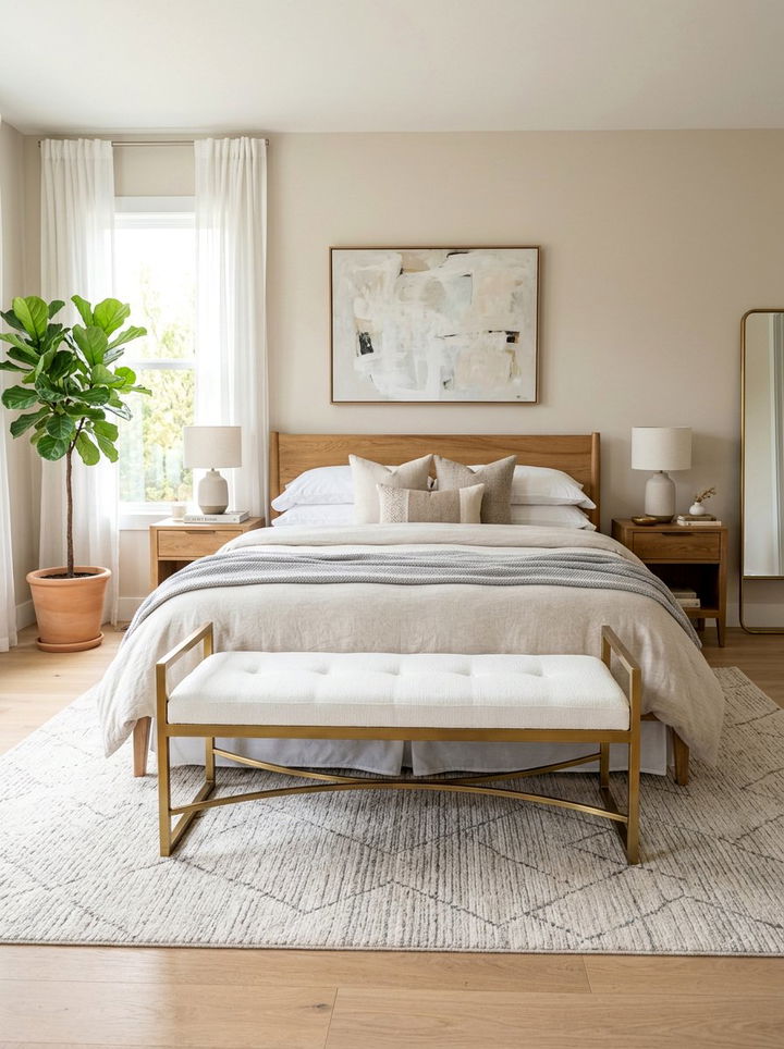 30 Metal Accent Bedroom Ideas for a Sleek Industrial Feel