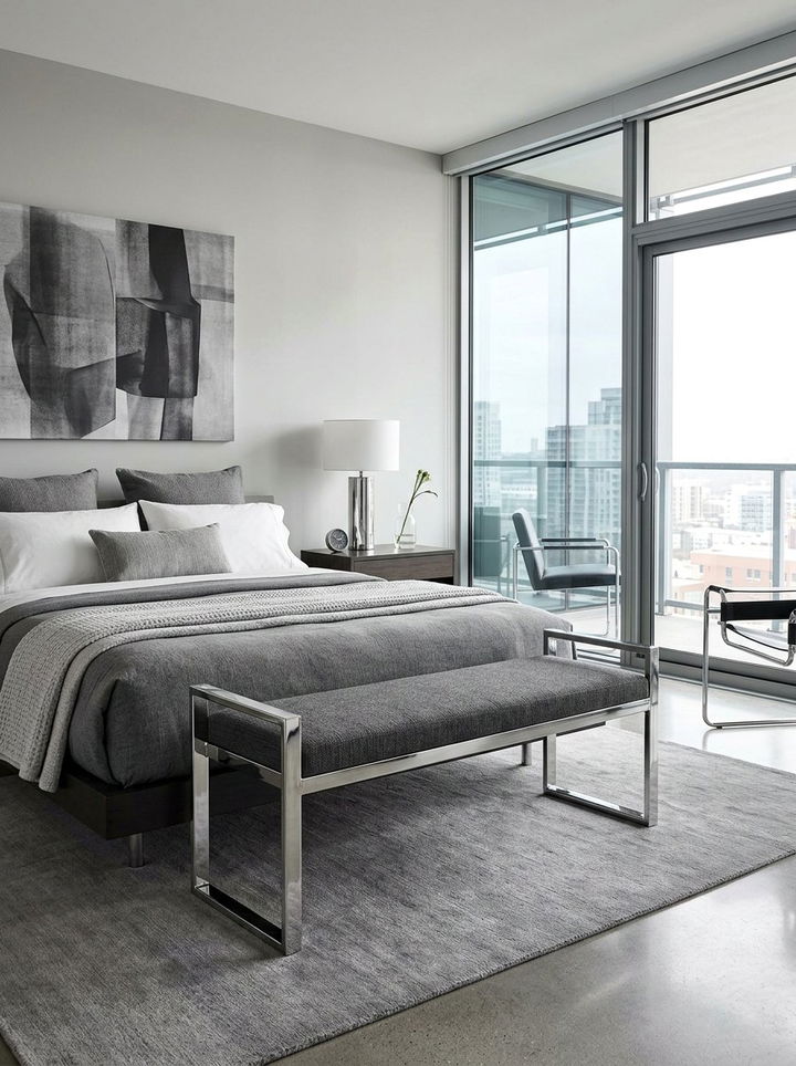 Metal Bedroom Bench - 30 bedroom benches