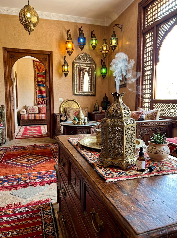 Metal Filigree Diffuser - 30 bedroom diffusers