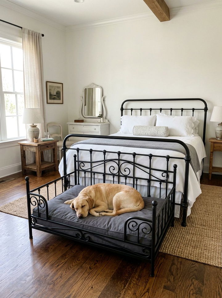 Metal Frame Dog Bed - 30 dog bed bedroom ideas