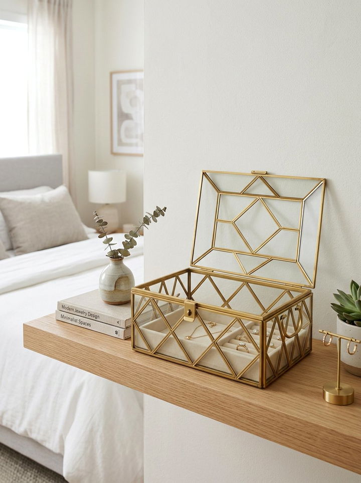 Metal Jewelry Box - 30 bedroom jewelry boxes