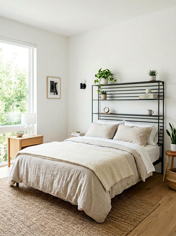 Metal Storage Headboard - 30 bedroom storage headboards