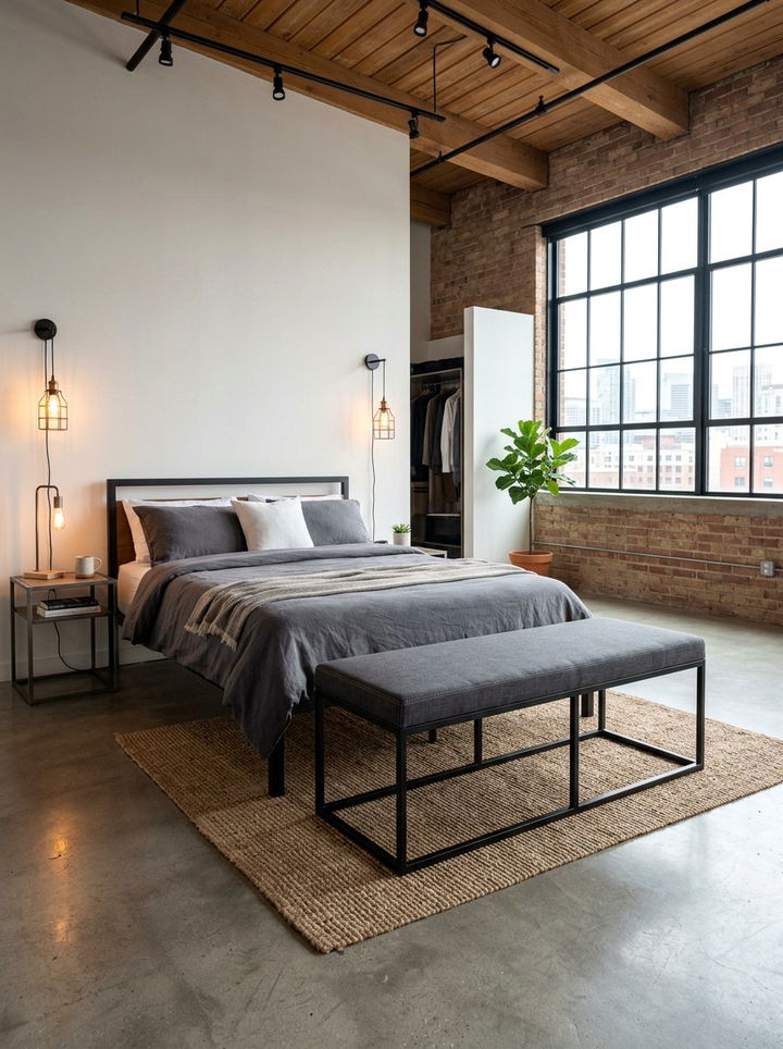 Metal frame bedroom ottoman - 30 bedroom ottomans