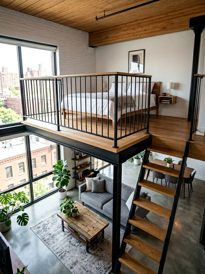 Mezzanine Floor Bedroom - 30 loft style bedroom ideas