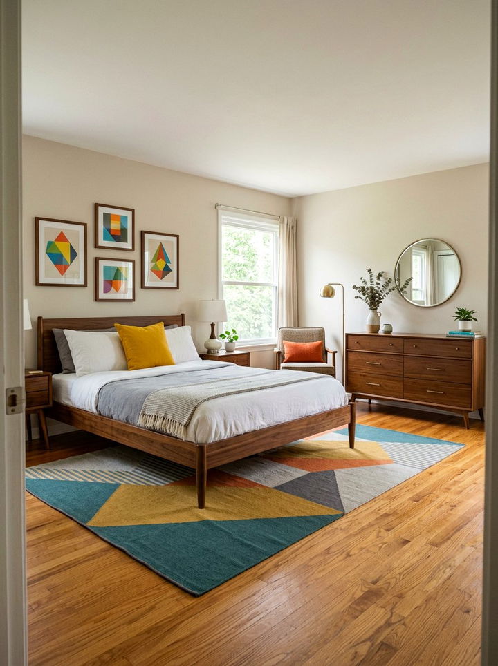 Mid Century Bedroom - 30 easy bedroom ideas