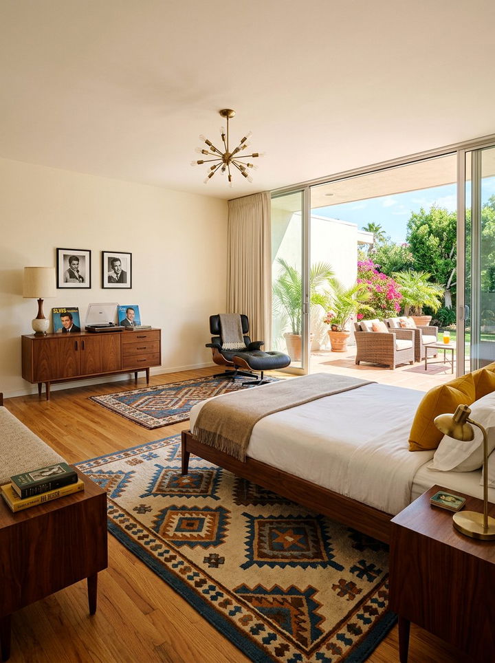 Mid Century Celebrity Bedroom - 30 celebrity bedroom ideas