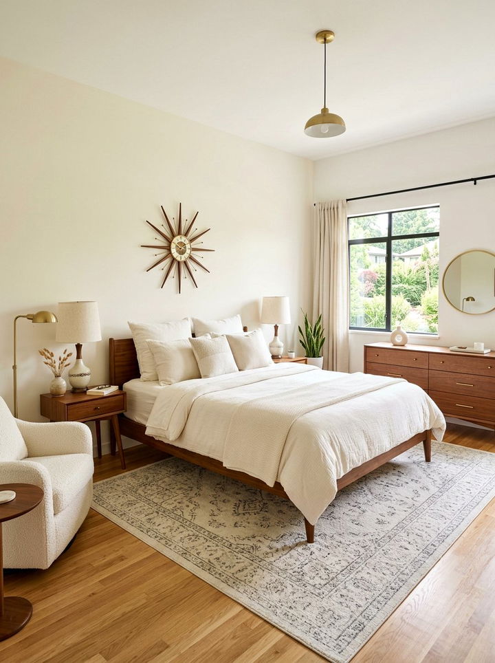 Mid Century Ivory Bedroom - 30 ivory bedroom ideas