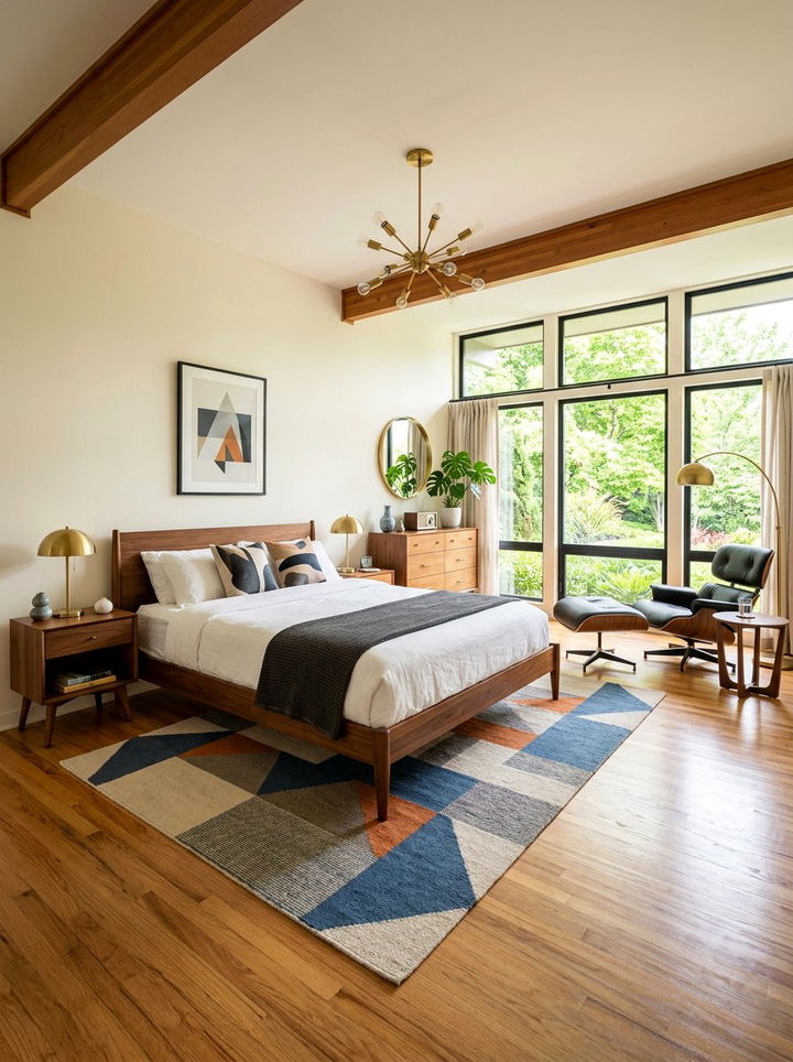 Mid Century Master Suite - 30 grand bedroom ideas