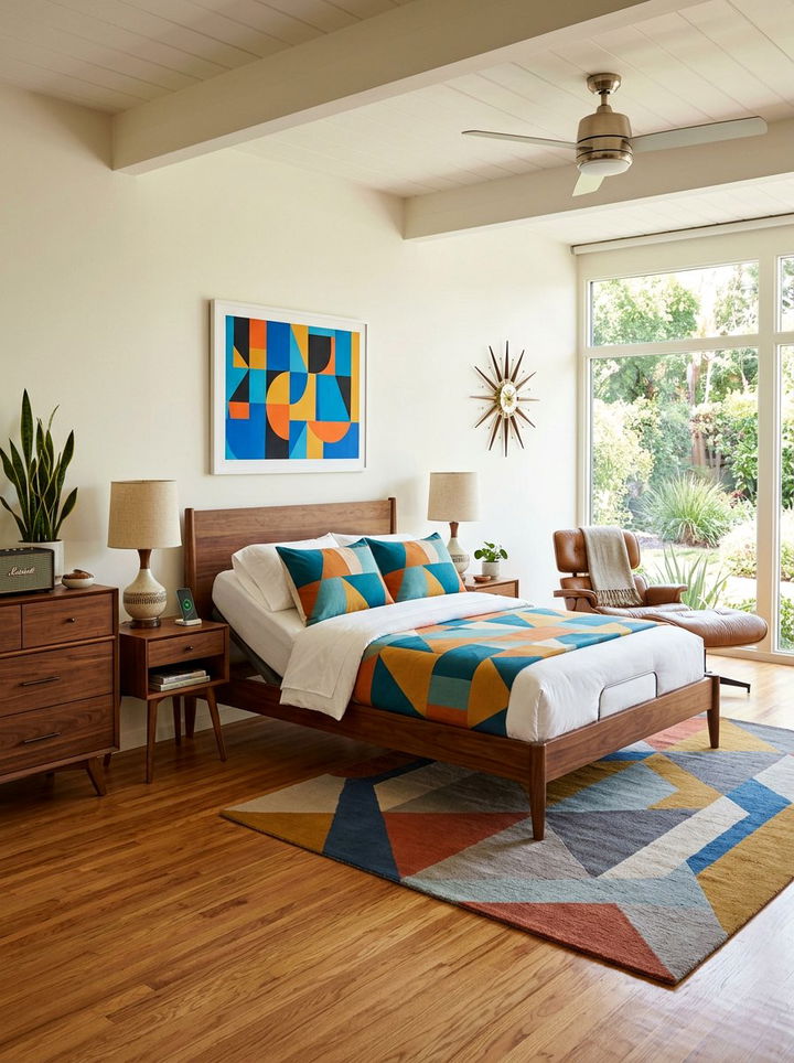 Mid Century Modern Adjustable Bed - 30 bedroom adjustable beds