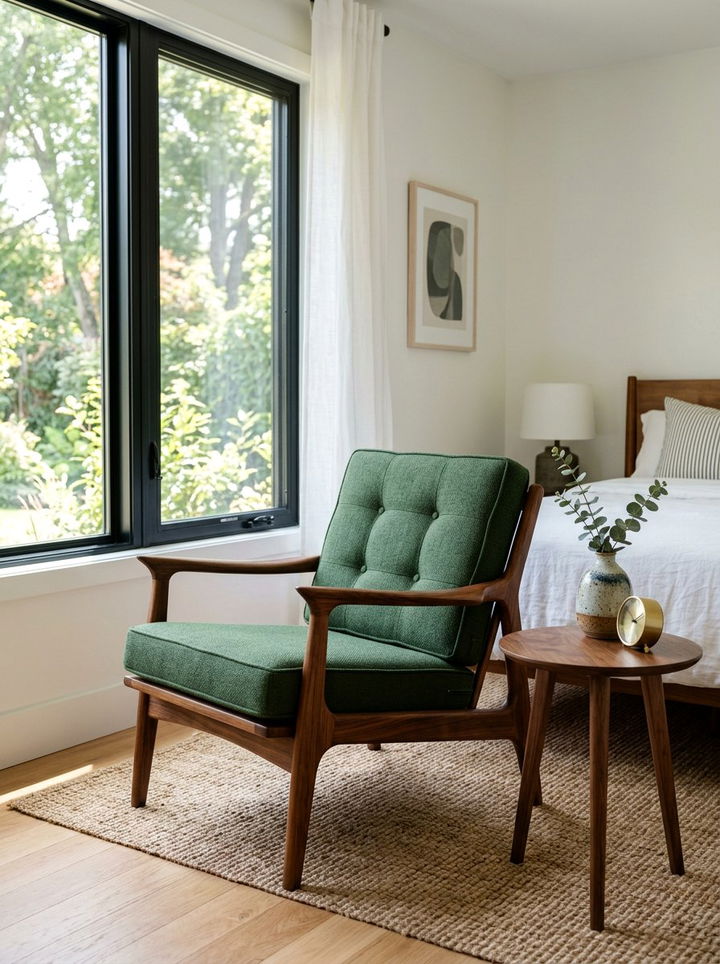 Mid Century Modern Armchair - 30 bedroom lounge chairs