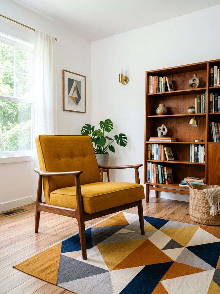 Mid Century Modern Armchair - 30 bedroom chairs