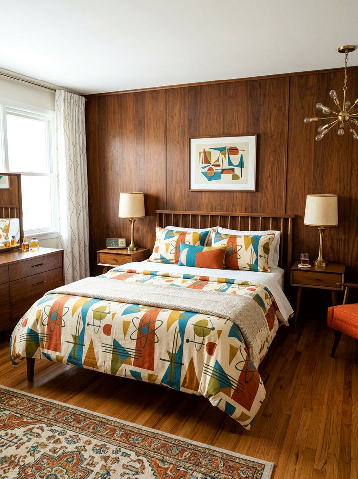 Mid Century Modern Bedding - 30 bedroom bedding sets