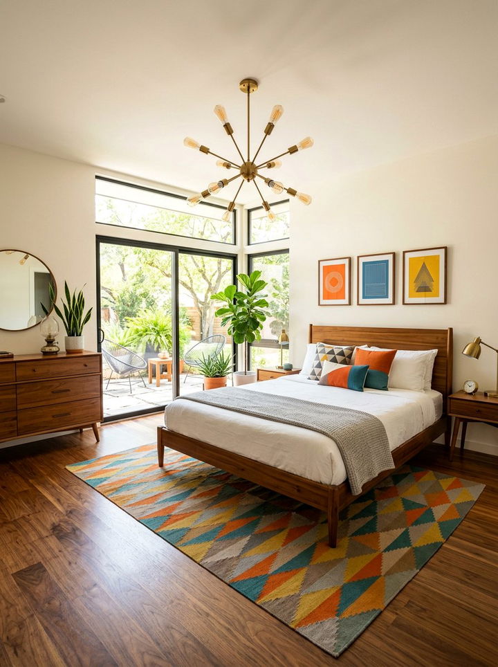 Mid Century Modern Bedroom - 30 bedroom remodel ideas