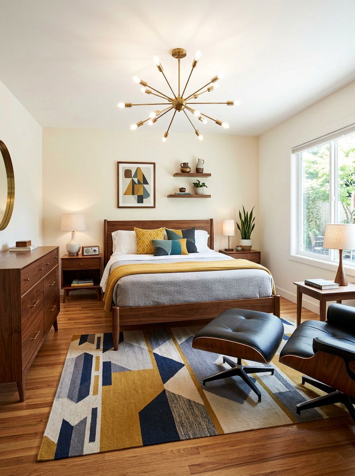 Mid Century Modern Bedroom - 30 cozy bedroom ideas
