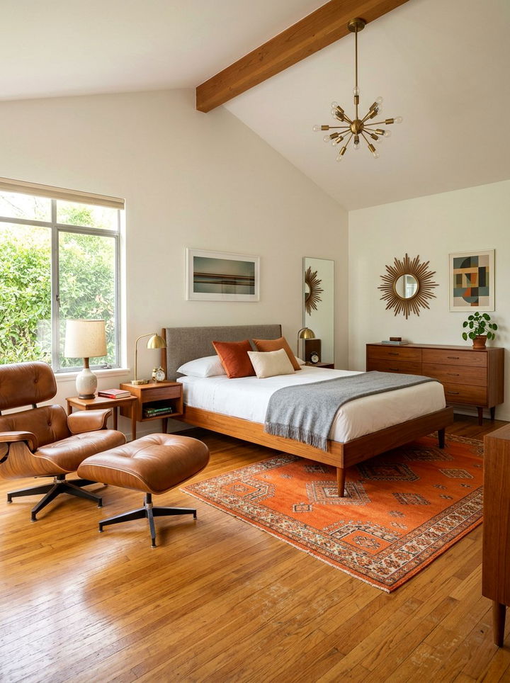 Mid Century Modern Bedroom - 30 masculine bedroom ideas