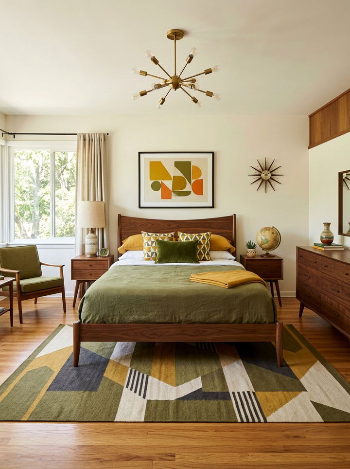 Mid Century Modern Bedroom - 30 modern bedroom ideas