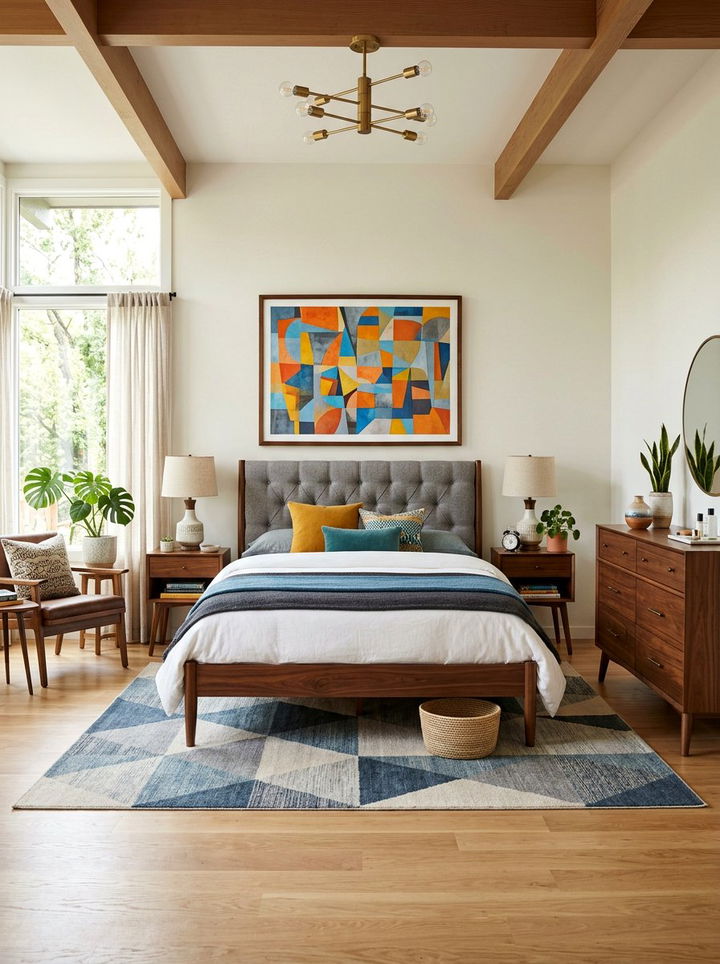 Mid Century Modern Bedroom - 30 bedroom customizable ideas