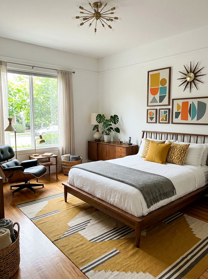 Mid Century Modern Bedroom - 30 retreat bedroom ideas