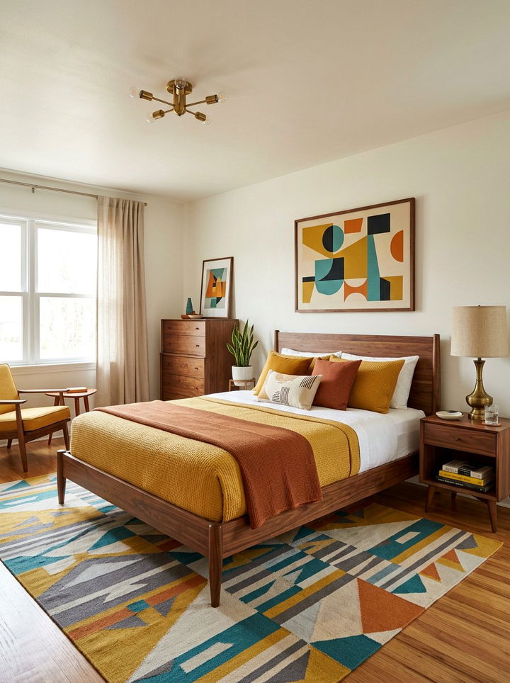 Mid Century Modern Bedroom - 30 sanctuary bedroom ideas