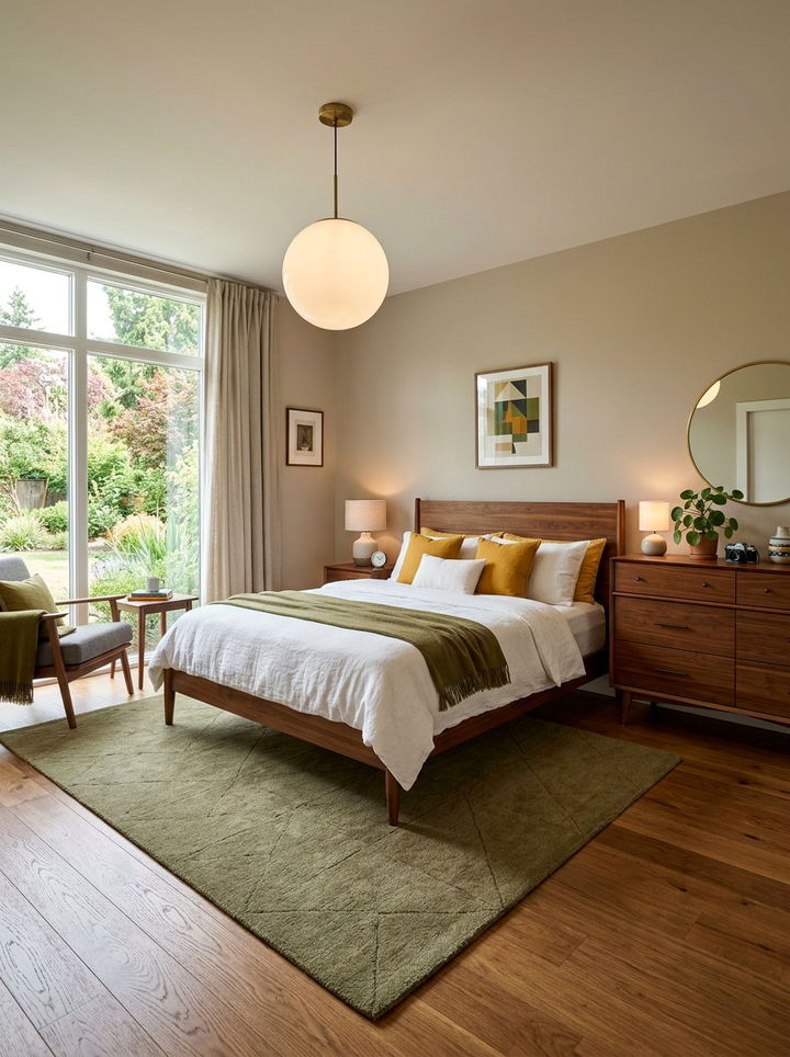 Mid Century Modern Bedroom - 30 unisex bedroom ideas