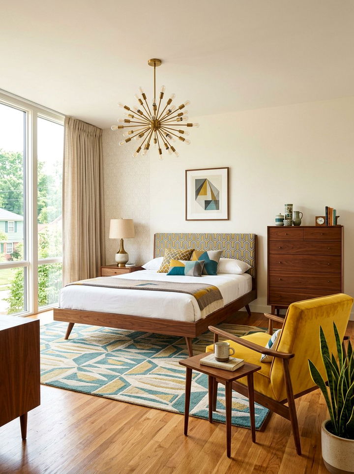 Mid Century Modern Bedroom - 30 bedroom decor ideas