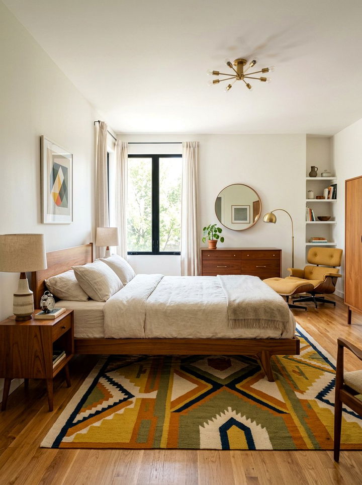 Mid Century Modern Bone White Bedroom - 30 bone white bedroom ideas