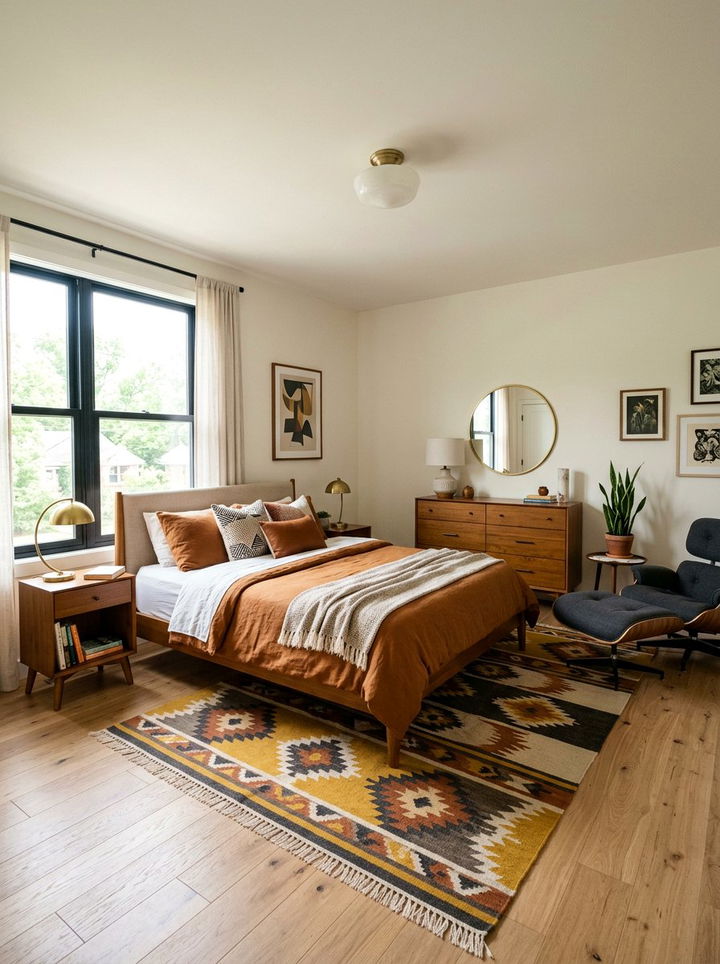 Mid Century Modern Cinnamon Bedroom - 30 cinnamon bedroom ideas