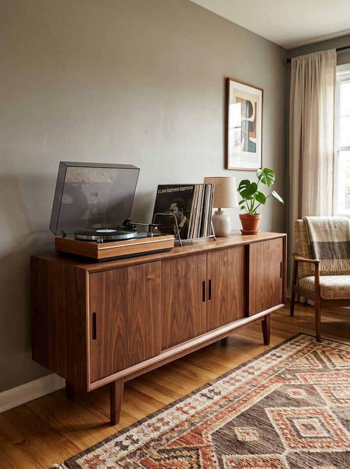 Mid Century Modern Credenza - 30 bedroom furniture ideas
