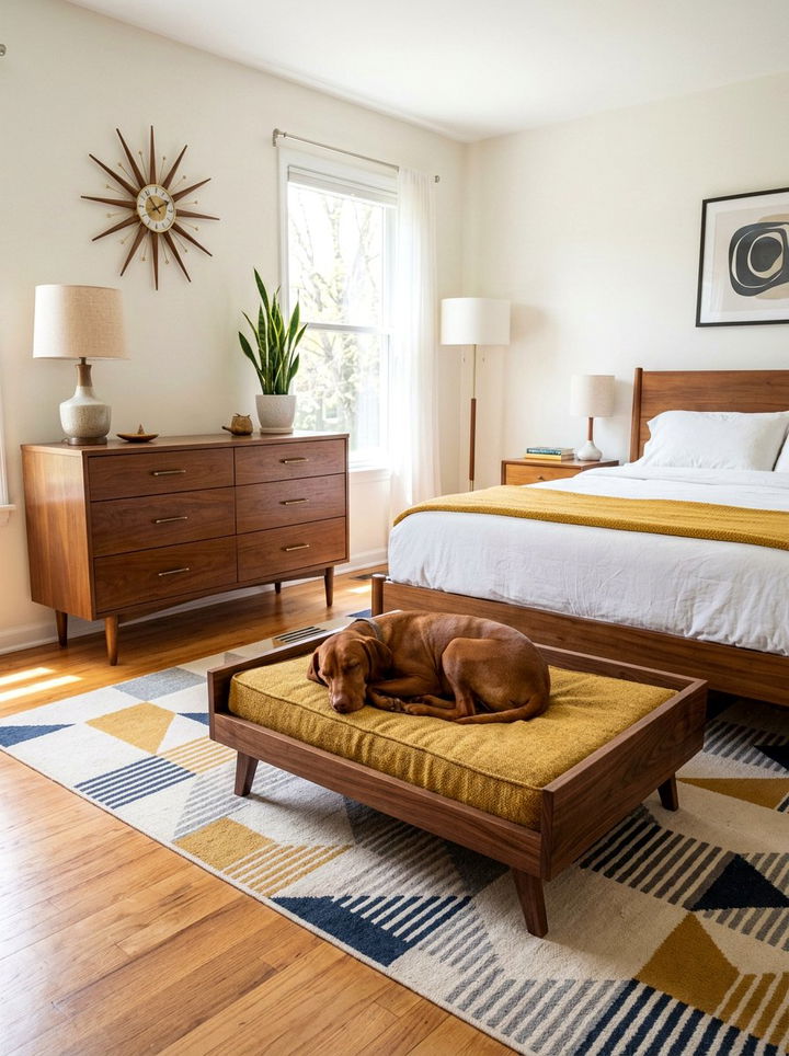 Mid Century Modern Dog Bed - 30 dog bed bedroom ideas