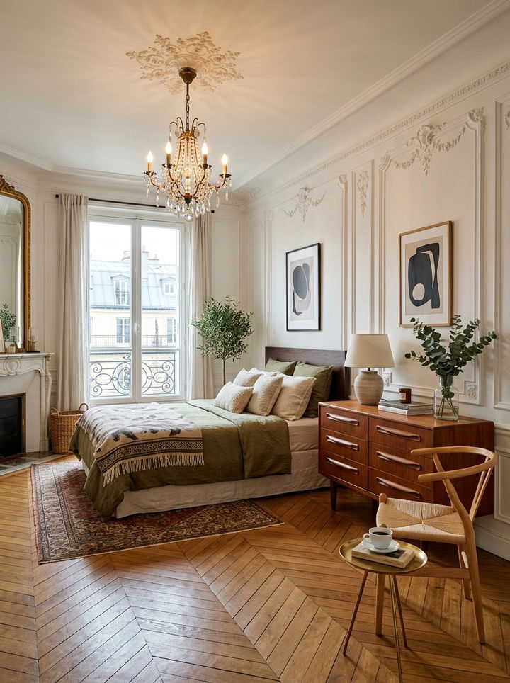 Mid Century Modern Furniture - 30 Parisian bedroom ideas