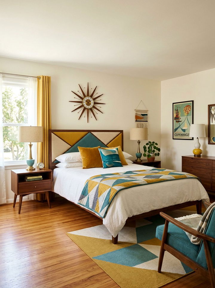 Mid Century Modern Guest Bedroom - 30 guest bedroom ideas