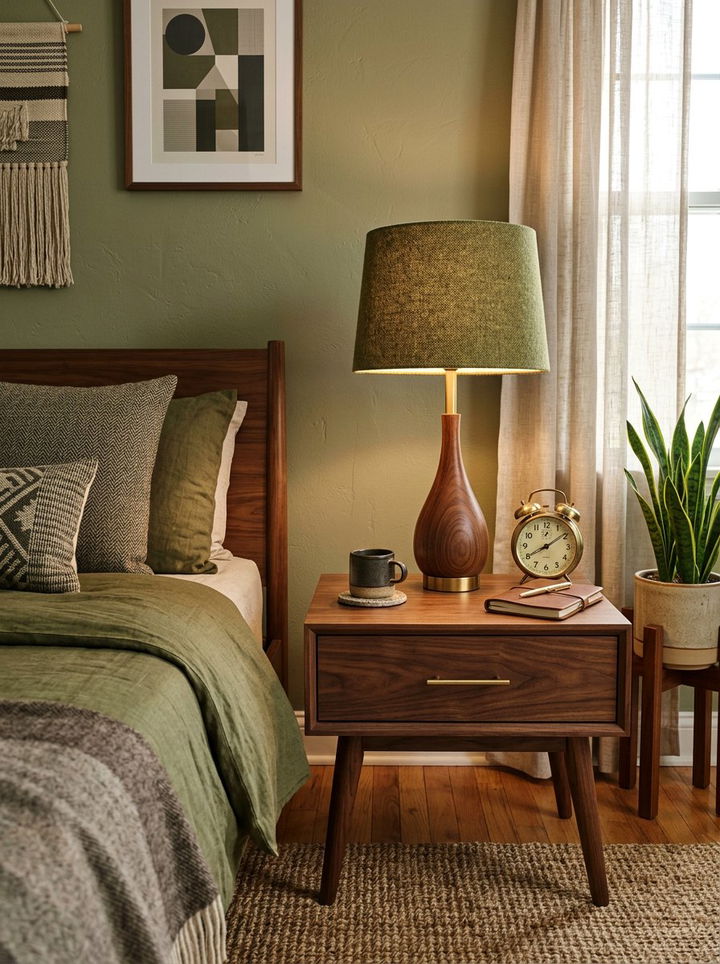 Mid Century Modern Lamp - 30 bedroom lighting design