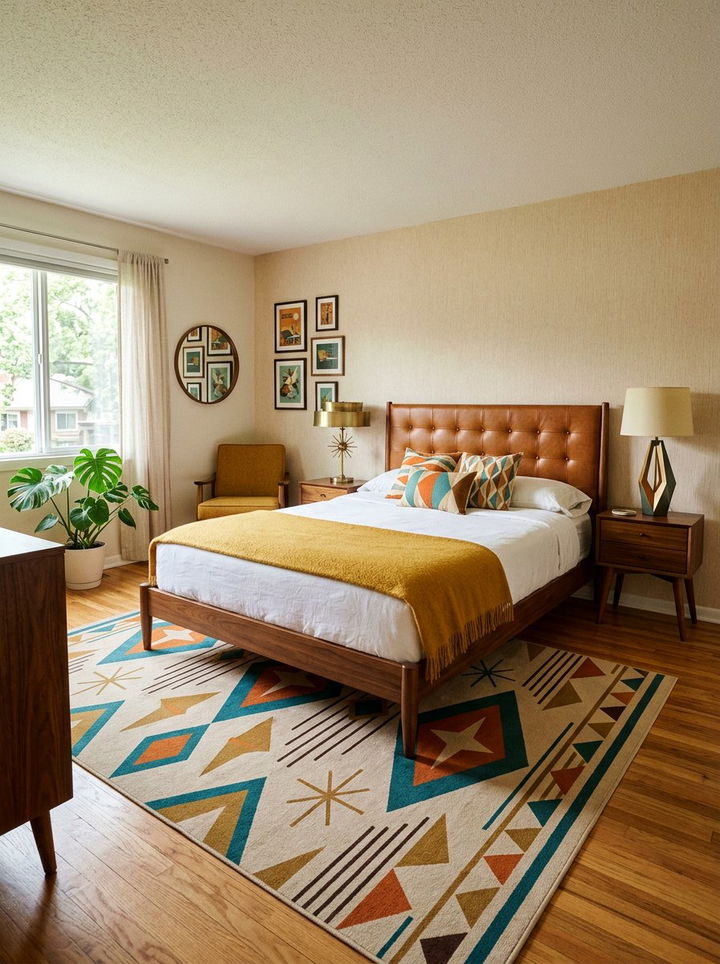 Mid Century Modern Leather Headboard - 30 bedroom leather headboards