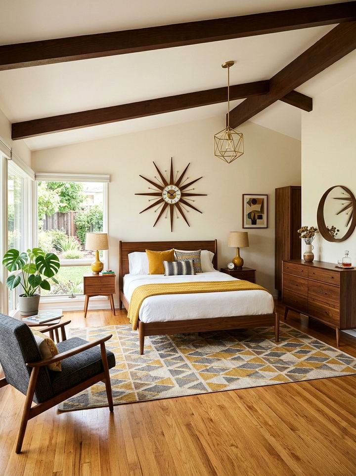 Mid Century Modern Master Bedroom - 30 couples bedroom ideas
