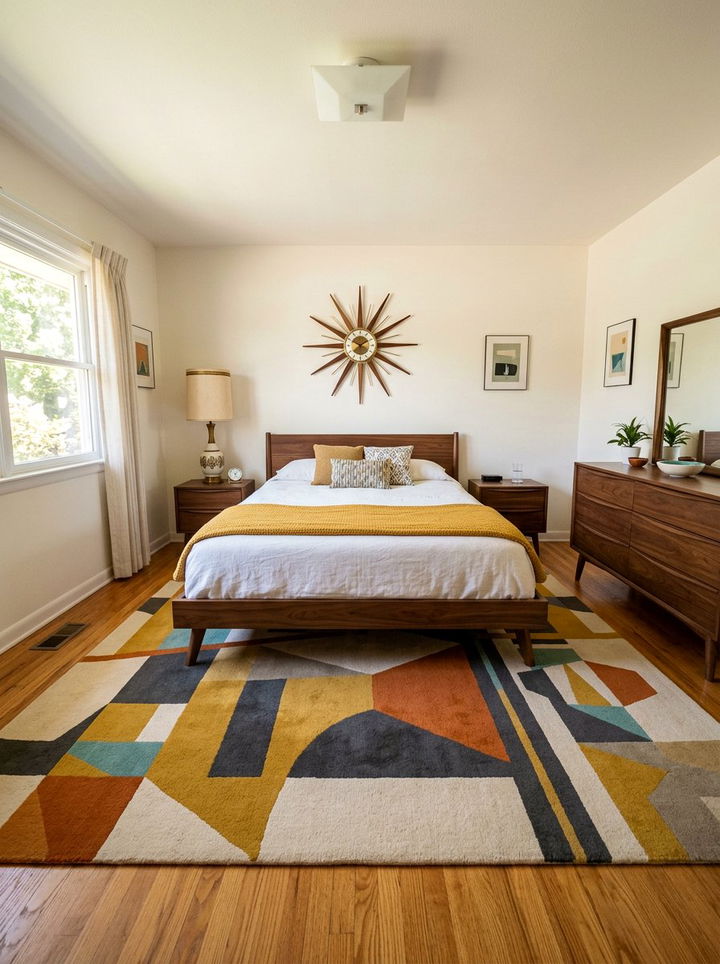 Mid Century Modern Rug - 30 bedroom area rugs