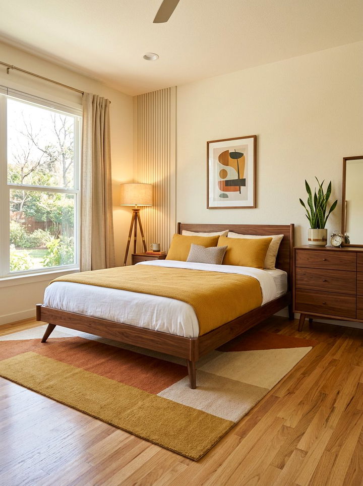 Mid Century Modern Warm Bedroom - 30 bedroom warm settings