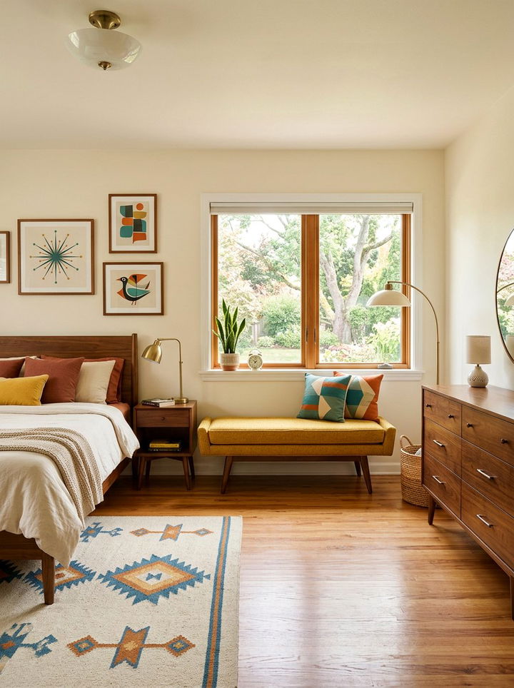 Mid Century Modern Window Bench - 30 bedroom window benches