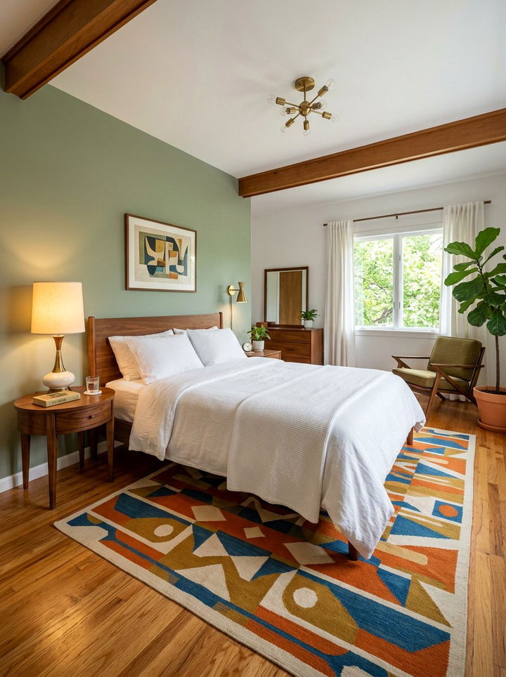 Mid Century Round Nightstand - 30 bedroom round nightstands