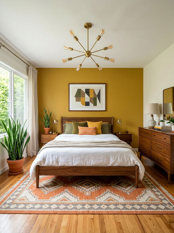 Mid century bedroom - 30 creative bedroom ideas