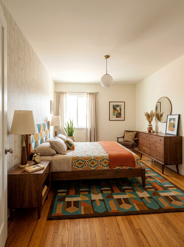 Mid century lamp - 30 bedroom task lighting ideas