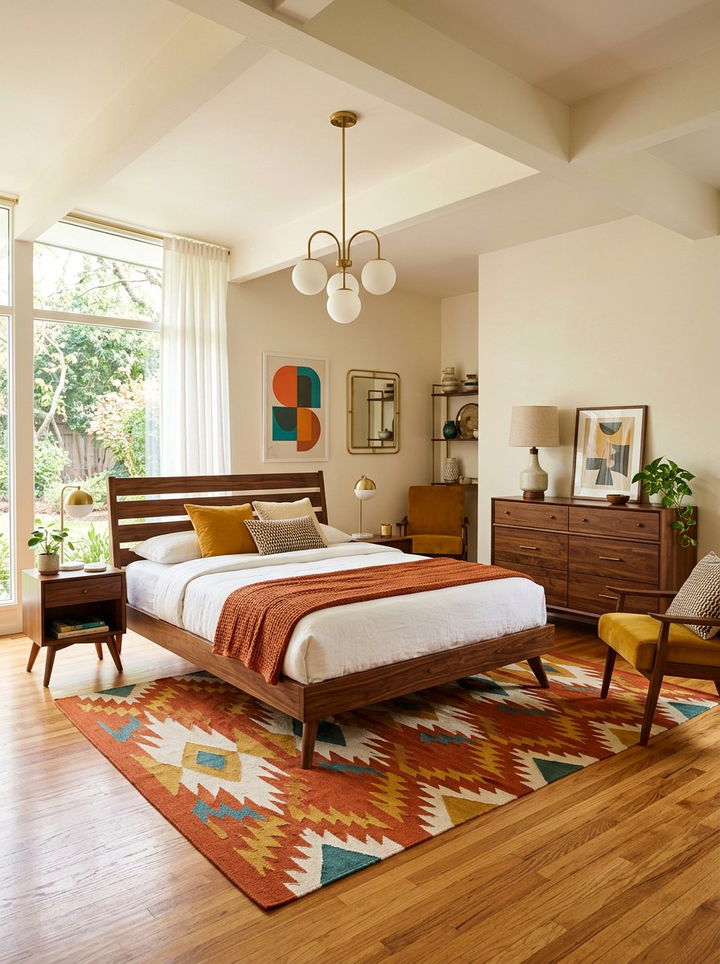 Mid century modern bedroom - 30 bedroom upgrade ideas