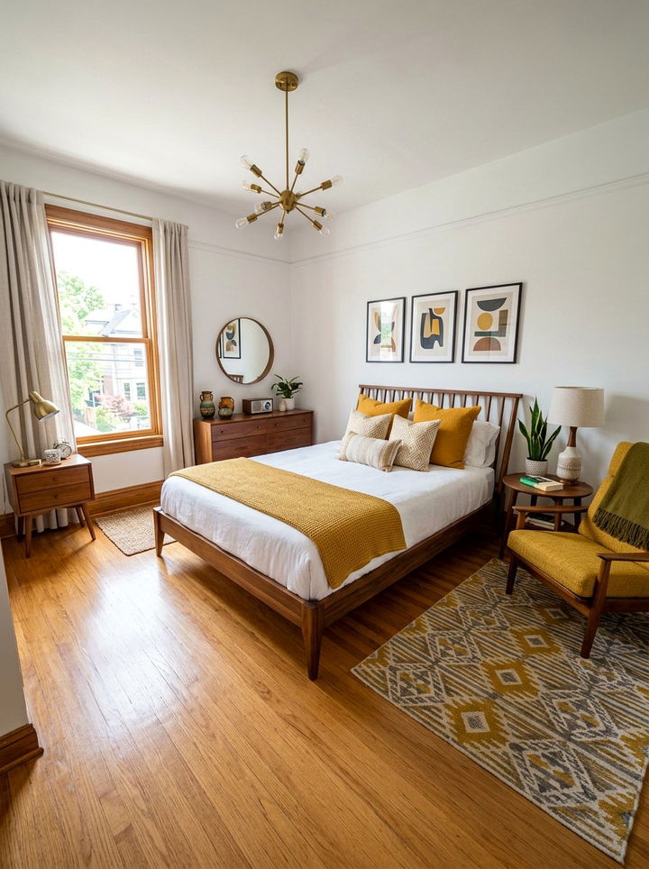 Mid century modern condo bedroom - 30 condo bedroom ideas