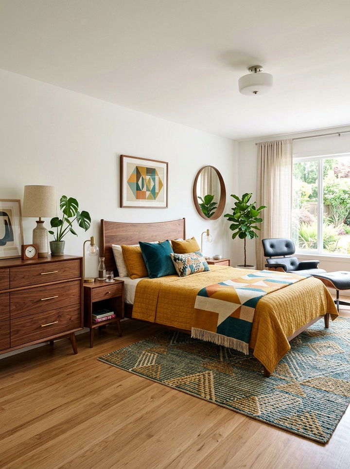 Mid century modern furniture - 30 bespoke bedroom ideas