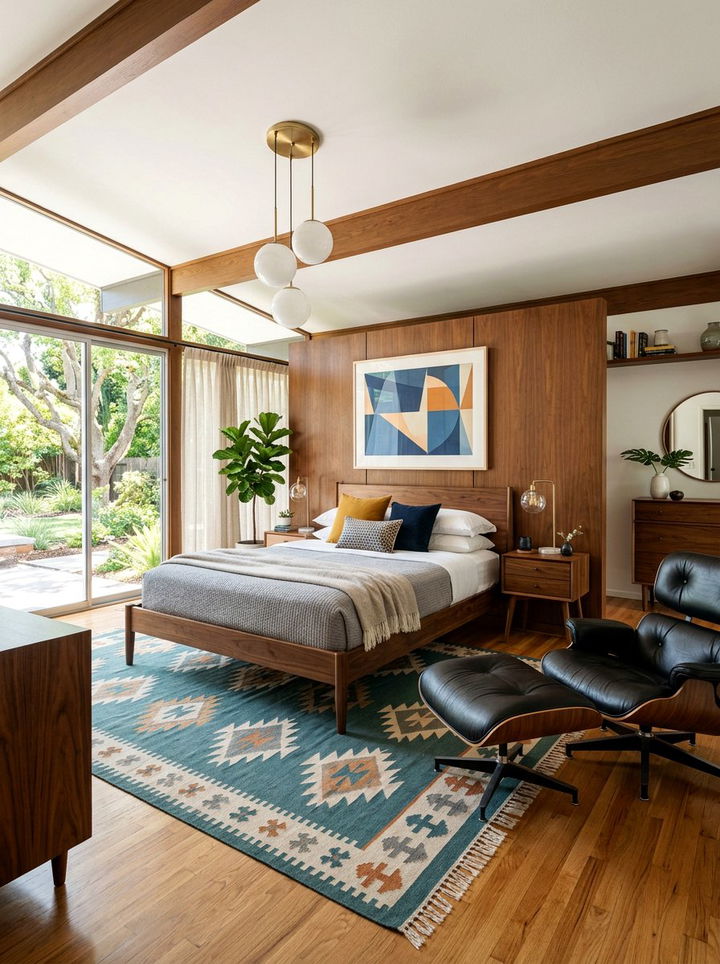 Mid century modern luxury bedroom - 30 high end bedroom ideas