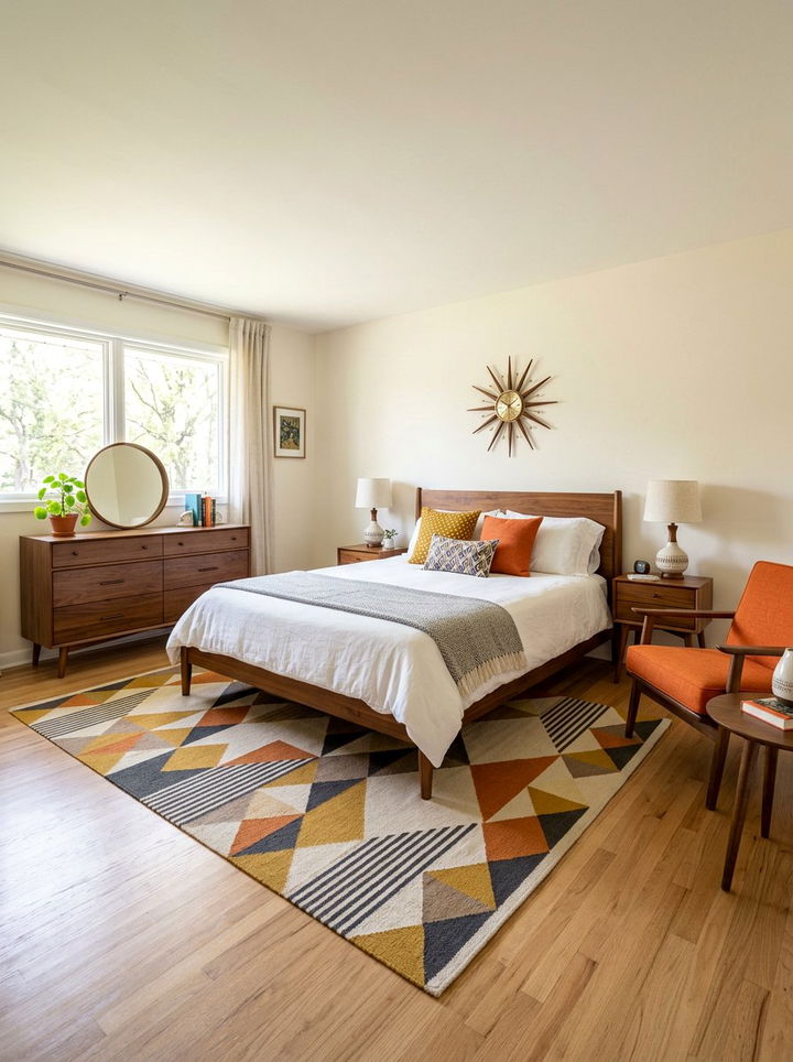 Mid century modern master bedroom - 30 empty nester bedroom ideas