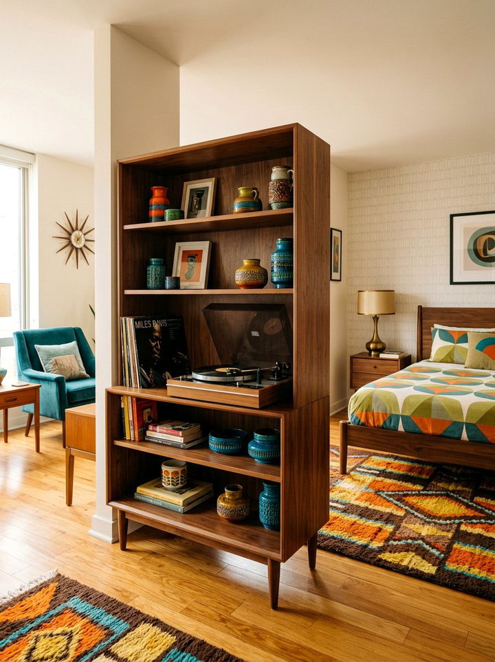 Mid century modern shelving - 30 bedroom shelf dividers