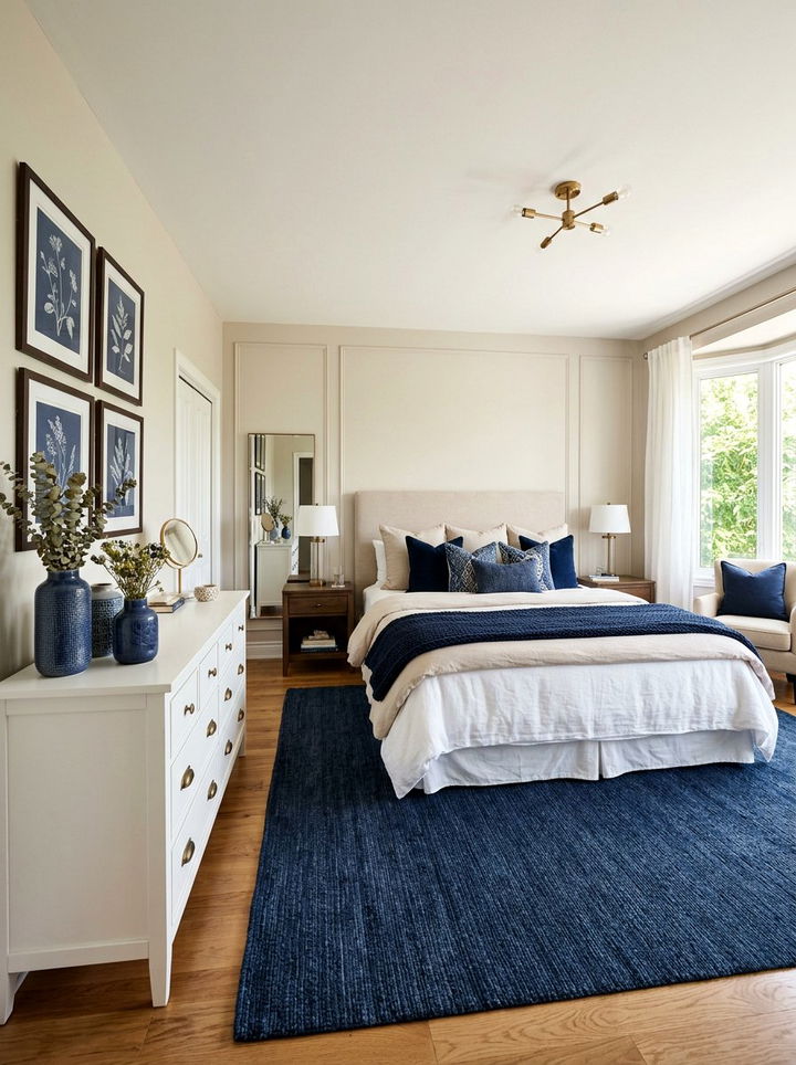 Midnight Blue Bedroom Decor - 30 midnight blue bedroom ideas