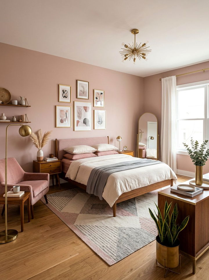 30 Gorgeous Bedroom Pink Walls for a Chic and Cozy Feel