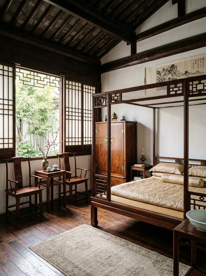 Ming Style Bedroom - 30 Chinese bedroom ideas